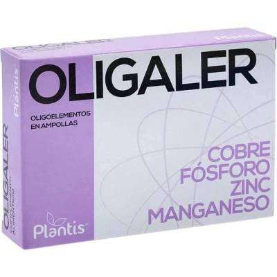 Artesania Agricola Plantis Oligaler Мед, фосфор, цинк, манган, 20 ампули, Artesania Agricola (039436 (085046) AA)