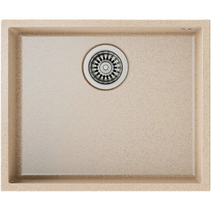 Teka Подплотова гранитна мивка за шкаф 60 см Square 50.40 TG БЕЖОВА (М.1027.БЕЖ) - bay Мивка за вграждане