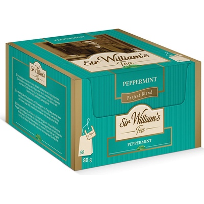 Sir William's Peppermint 80 g 50 vrecúšok