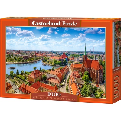 Castorland Letecký pohľad na Vroclav Poľsko 1000 dielov