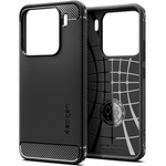 Spigen Гръб Spigen Rugged Armor за Xiaomi 15 - Черен