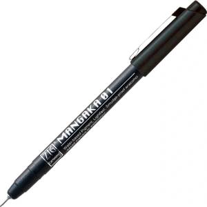 ZIG Mangaka Fineliner 01 Черен (CNM-01-010)