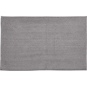 Catherine Lansfield Сив килим за баня 50x80 cm Bobble - Catherine Lansfield (BR/42324/W/BMAT/SI)