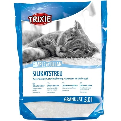 TRIXIE Силикатна постелка Simple n Clean 5 л