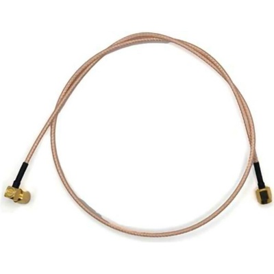 Mueller Electric BU-4150030024 koaxiální kabel SMA zástrčka SMA zástrčka 0.6 m transparentní 1 ks