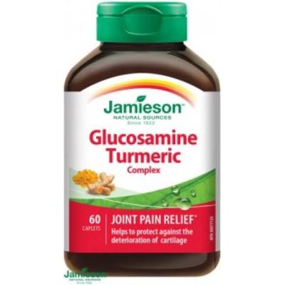 Jamieson Глюкозамин куркума комплекс 60 таблетки