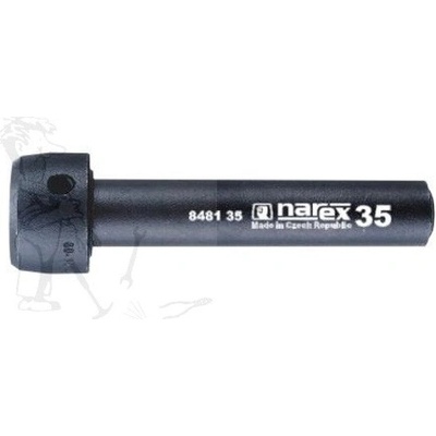 Výsečník tyčový s hlavicí, Narex D 30 x 125 mm, balení 1 ks