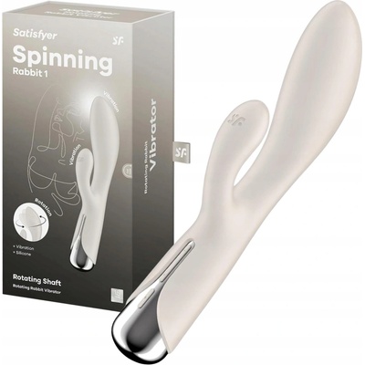 Satisfyer Spinning Rabbit 1 Rotating Clitoral Arm Blue