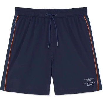 Hackett Бански гащета Hackett AMR Print swimming shorts - Blue (Navy)
