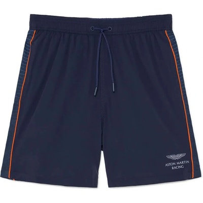 Hackett Бански гащета Hackett AMR Print swimming shorts - Blue (Navy)