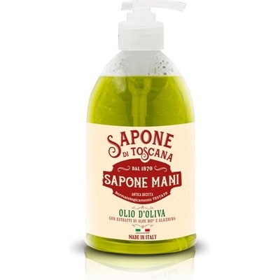 Sapone di Toscana Olio D'Oliva Tekuté mydlo 500 ml