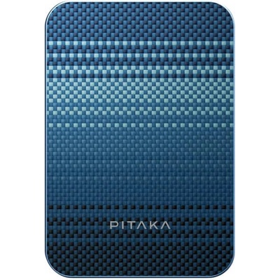 PITAKA Magsafe Външна Батерия, PITAKA Aramid Fiber Magnetic Qi2 Moonrise, Син (PBQ2403)