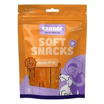 Braaaf БРАФ Меки лакомства - Филе от пиле, 85 г