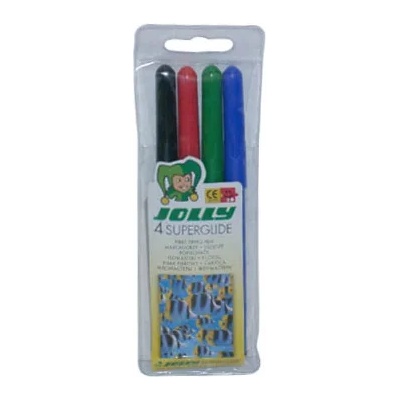 Флумастри за оцветяване KOH-I-NOOR, Jolly 4 цвята