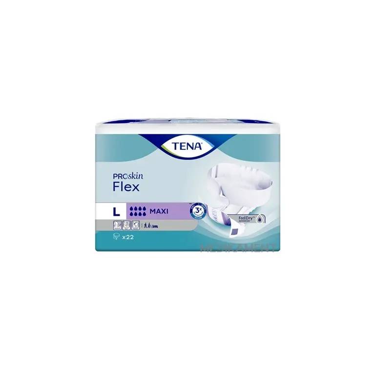 TENA Proskin Flex Lサイズ MAXI 66枚入り Tena Flex Maxi - Large