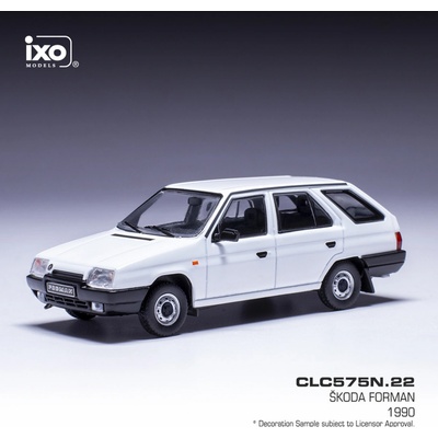 IXO Škoda Forman 1990 Bílá 1:43