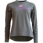 Zimtstern Дамска фланелка с дълъг ръкав за колоездене Zimtstern Women's Spunz Shirt L/S Cycling jersey - Dusty Olive (156-2915-0212)