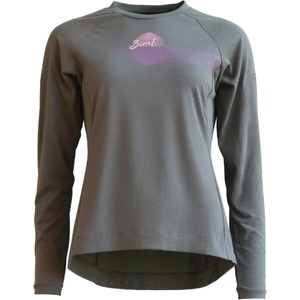 Zimtstern Дамска фланелка с дълъг ръкав за колоездене Zimtstern Women's Spunz Shirt L/S Cycling jersey - Dusty Olive (156-2915-0212)