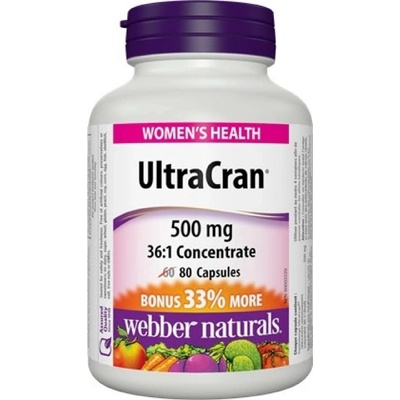 Webber Naturals Brusnice 500 mg 80 tabliet