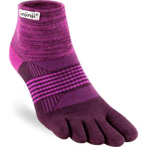 Injinji Дамски туристически чорапи Injinji Women's Trail Midweight Mini Crew Walking socks - Violet - размер 40, 5-44, 5 (EU) (201-3761-0912)