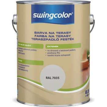 Swingcolor Farba na terasy 2,5 l svetlošedá