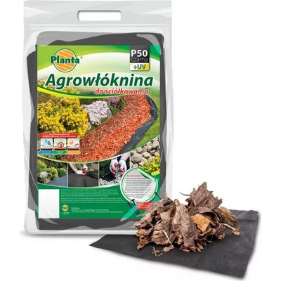 PLANTA Agrotextília čierna 1,1 x 10m s UV filtrom, 50 g/m²