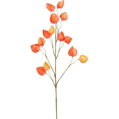 Mica Decorations Umelá kvetina čínsky lampáš, oranžová, 76 cm