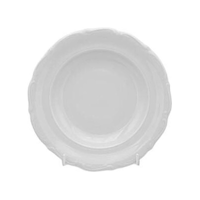 Moritz Zdekauer Talíř hluboký Marie Teresie 25 cm bílá