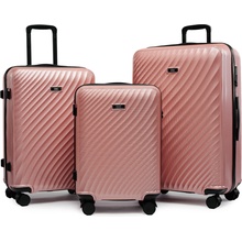 ROWEX Roseline 3v1 růžovo-zlatá 56x38x23 cm 66x45x26 cm 76x50x30 cm