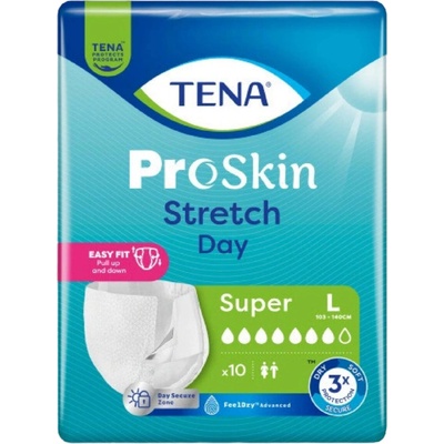 TENA Proskin Stretch Day Super M 10 ks