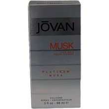 Jovan Musk Platinum Musk kolínská voda pánská 88 ml