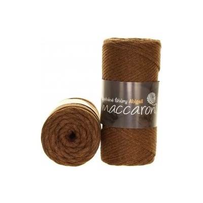 Maccaroni Šňůry Abigail 3mm - 999 walnut