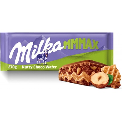 Milka Mmmax Nutty Choco Wafer 270 g