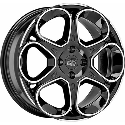 MSW 83 7.5x18 5x114.3 ET45 gloss dark grey polished