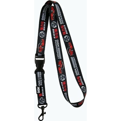 Šňůrka na krk DGK TWIN CAM LANYARD BLACK