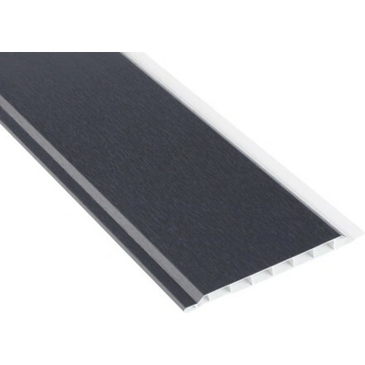 Covernit Plastová palubka DECOR 200 x 10 x 1 cm antracitová, cena za m