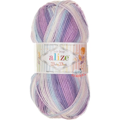 Alize Příze Baby Best Batik Varianta: 3483