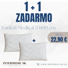 INTERMEDIC SK Vankúš MEDICAL Antialergický prateľný 70x90