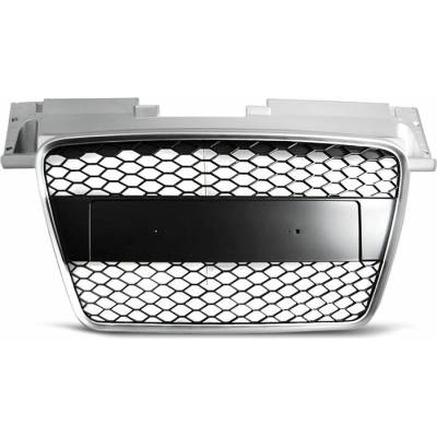 Predná maska AUDI TT 2006-2009 STRIEBORNÁ RS-STYLE
