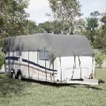 vidaXL Покривало за покрив на каравана сиво 700x300cm Нетъкана материя (4015872)