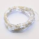ACA Lighting LED dekoračná reťaz 2m 20LED 2xAA studená biela bez funkcií strieborná X0120211