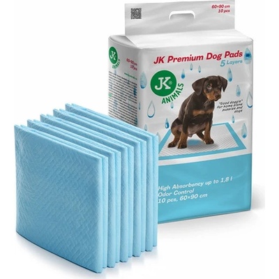 JK ANIMALS Premium Dog Pads Absorpční podložky 60 x 90 cm 10 ks