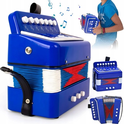 Small Foot dětský akordeon modrý – Zboží Dáma