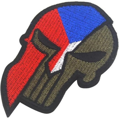 WARAGOD Vyšívaná nášivka Punisher, Česká republika