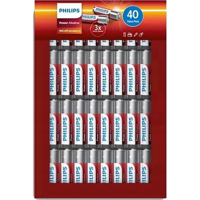 Philips Power Alkaline AA 40KS LR6P40FP/10