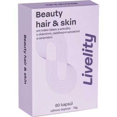 Medveď natural Beauty hair a skin 60 kapsúl