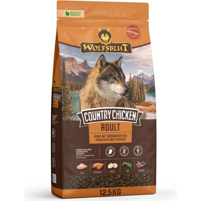 Wolfsblut Adult Country kuřecí 2 x 12,5 kg