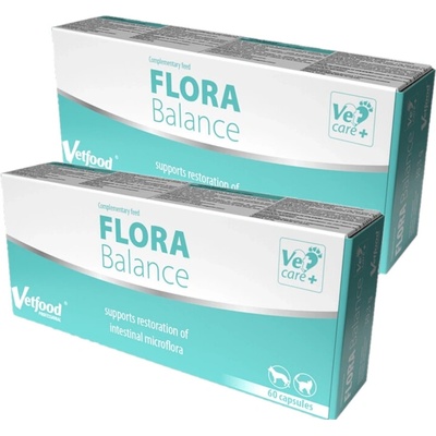 Vetfood FLORA Balance 2 x 60 kapslí
