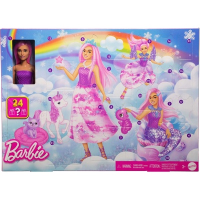 Mattel Barbie Rozprávkový Adventný kalendár 2025