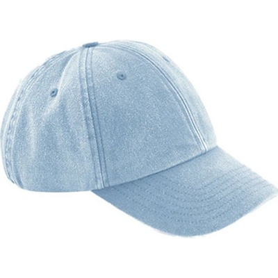 Beechfield B655 6 panelová nízkoprofilová "Vintage" 53.0655 vintage light blue